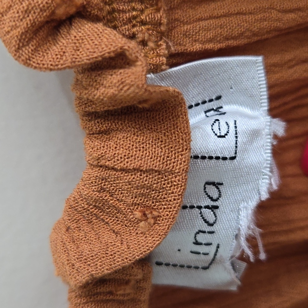 Brown Ruffled Top - Picture 6 of 8